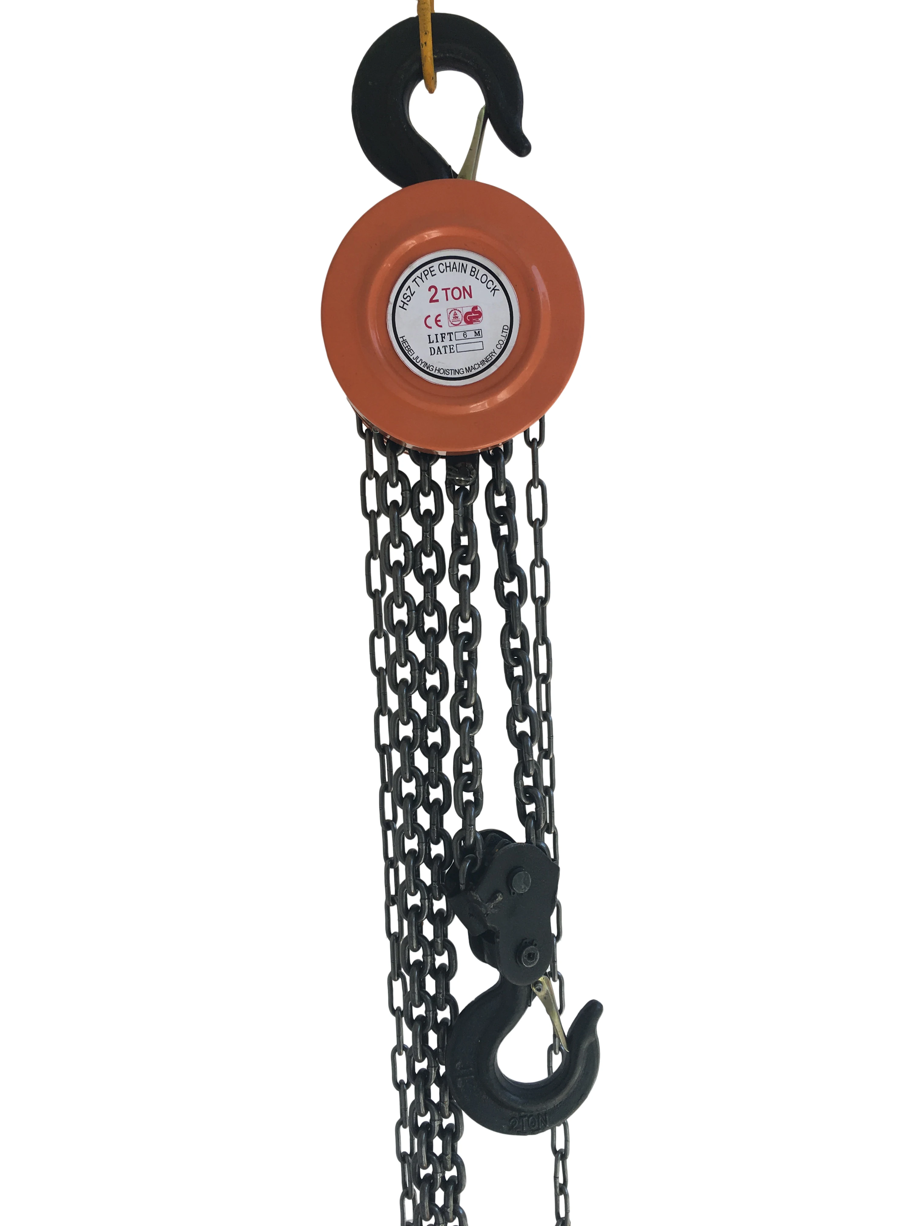Цепная таль 2200 фунтов/1 тонна 6 м 20 футов ручной цепной блок