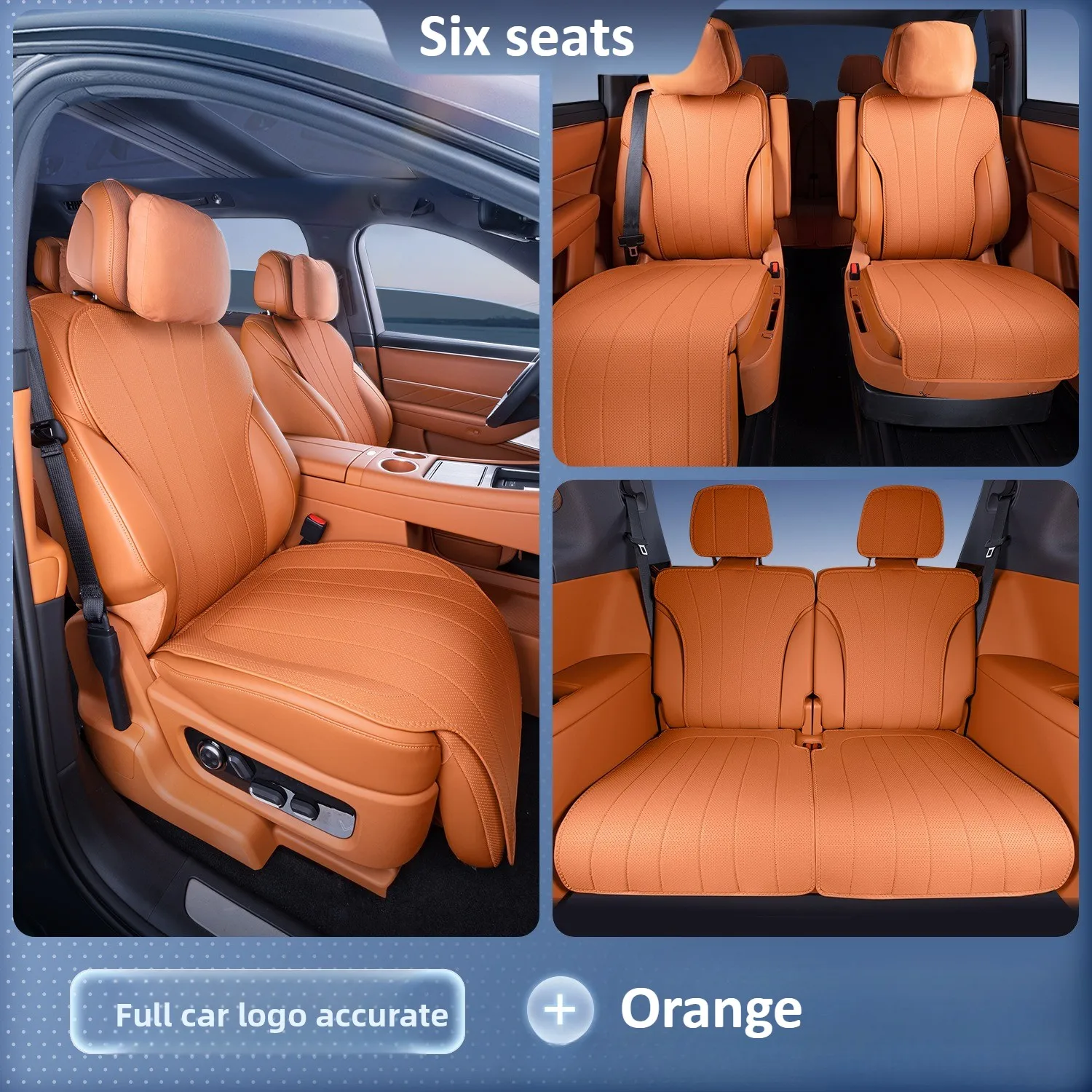 

Чехлы на автомобильные сиденья для AITO 8, удобные дышащие кожаные подушки для сидений, аксессуары для защиты салона автомобиля