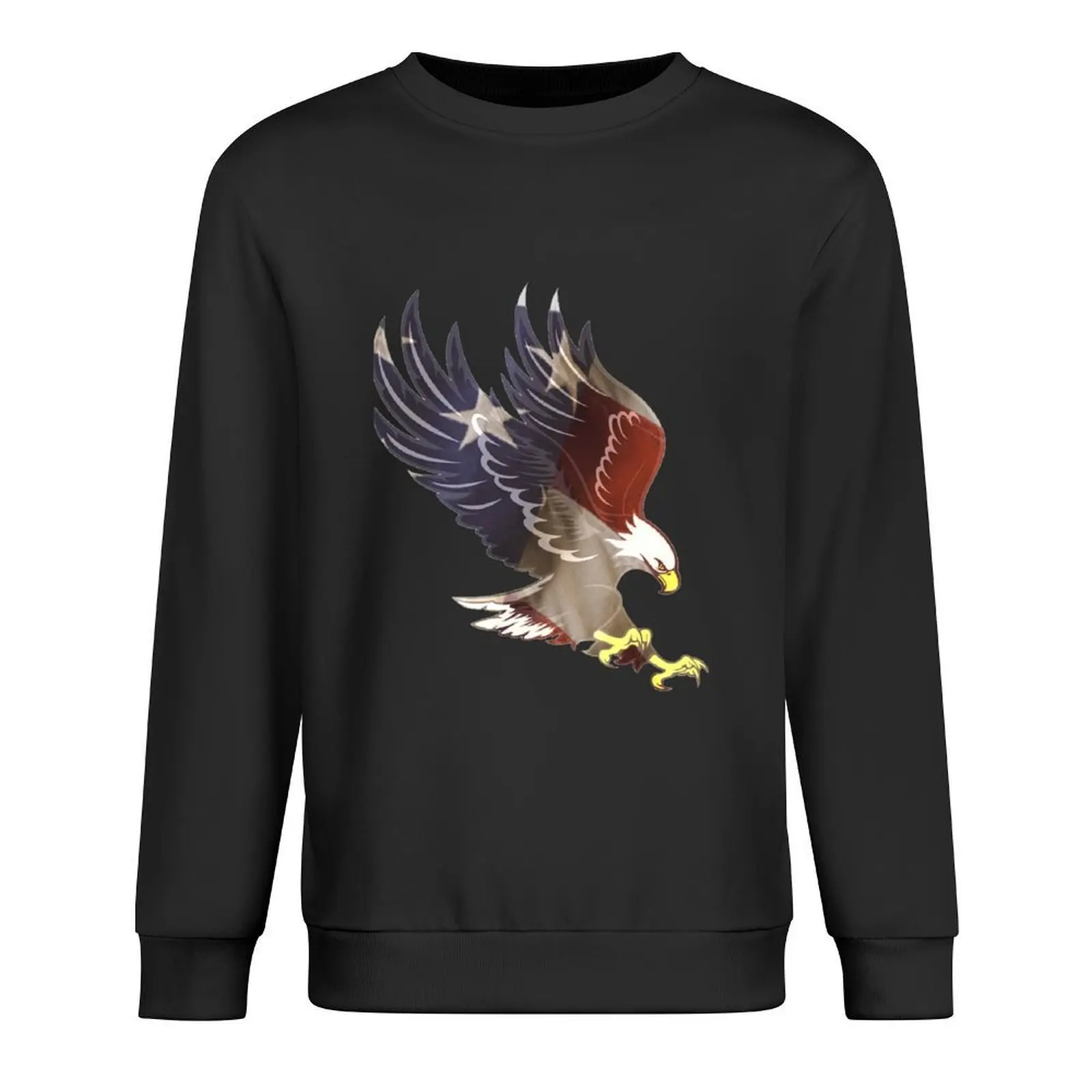 

American flag eagle pink Pullover men's autumn clothes mens designer clothes men's sweat-shirt set new in hoodies & sweat-shirt