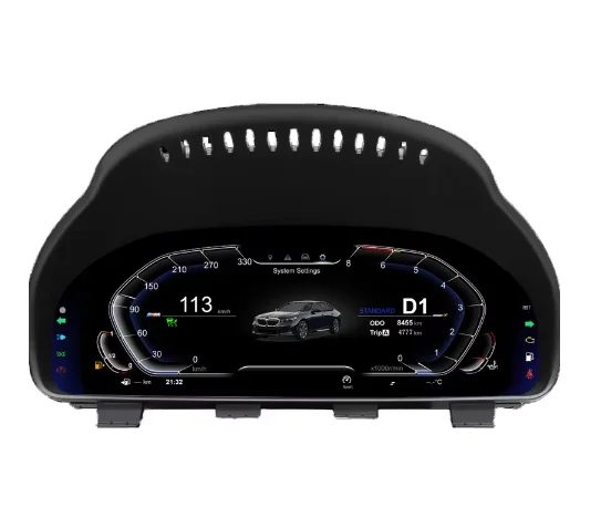 Old 5/6/7 Series Original Digital LCD Dashboard High Definition Speed Meter Interior Upgrade Accessories