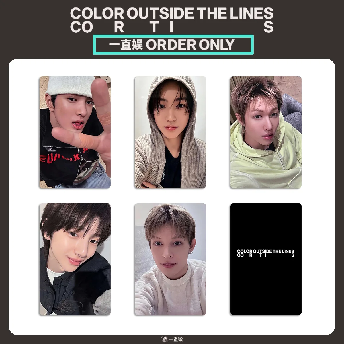 5pcs CORTIS PhotoCards YIZHIYU Loja Cartões de sorte WVS Loja Cartões de benefícios SEONGHYEON KEONHO JAMES Coleção de fãs