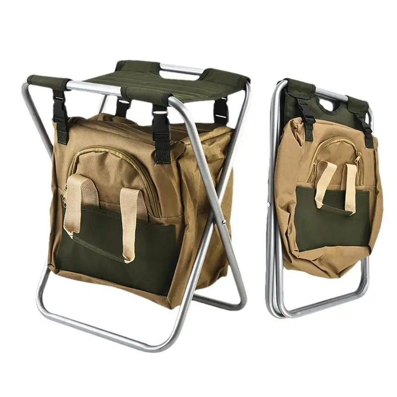 

Folding Garden Stool Foldable Chair Seat And Garden Storage Tote Bag Garden Tool Organizer Camping Stool Gardening Gifts