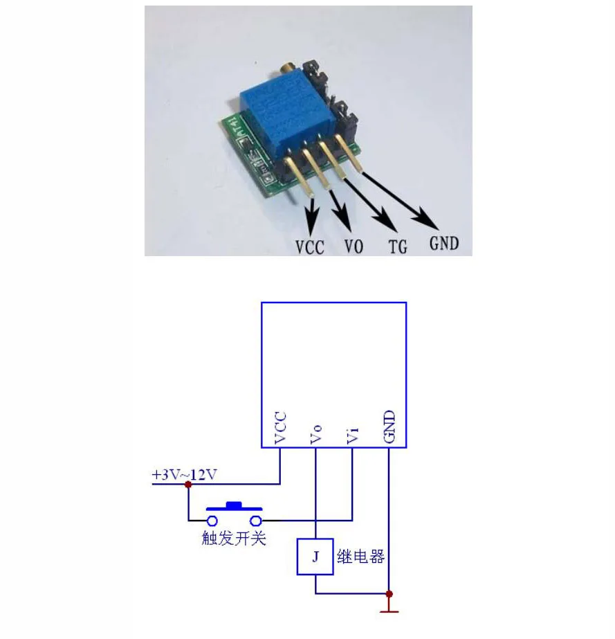 Imagem -02 - Delay Circuit Module Interruptor de Temporização 1s40 Horas dc 327v 5v 12v 24v Mais Ne555 Delay Time At41