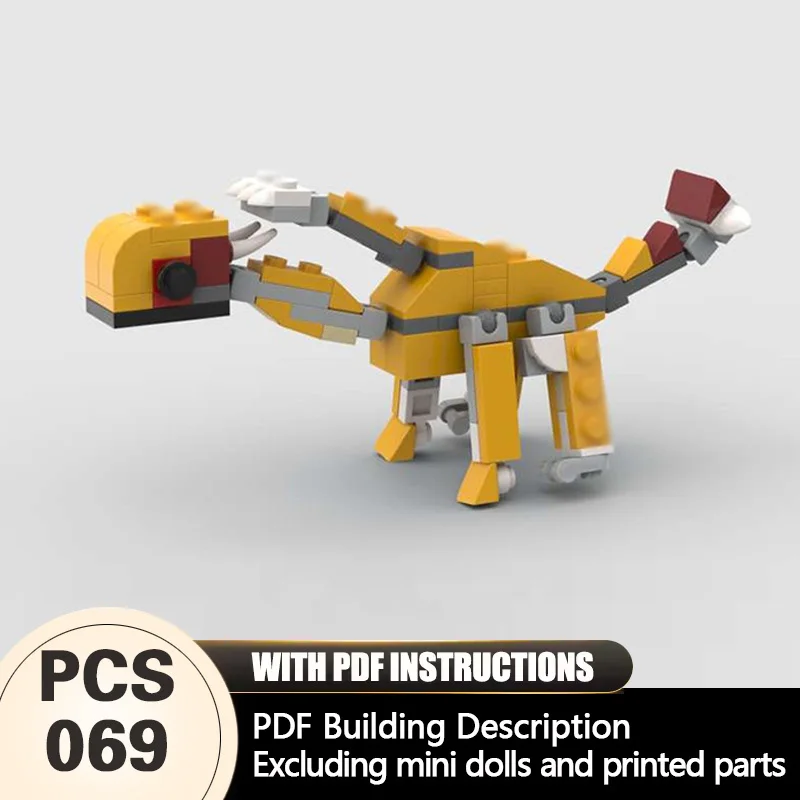 

Creators Animal Series Model MOC Building Bricks Five-Legged Animal Modular Technology Gifts Holiday Assemble Children Toys Suit