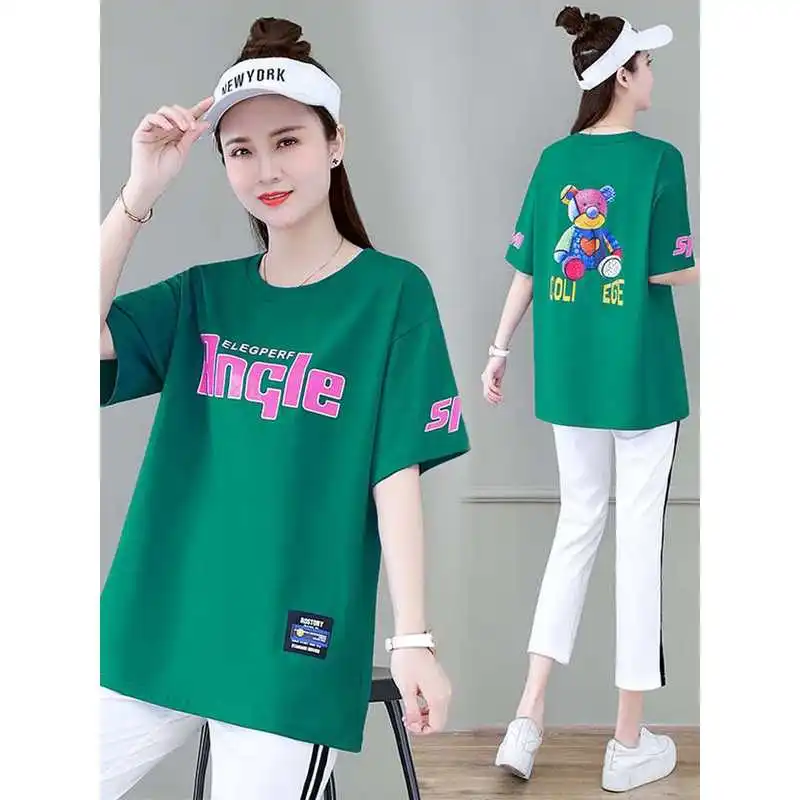 

Faion Women's Tee-Piece Suit New Sle Aged-Reducing Profional Chic Winter Clothing for Middle-Aged Women