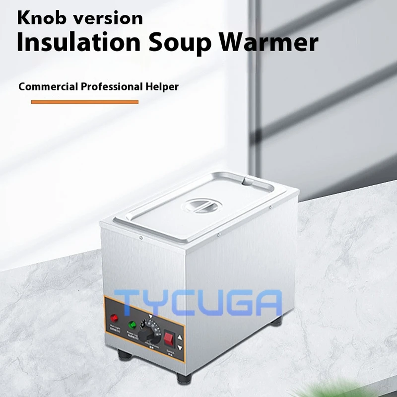 Macchina per sciogliere il cioccolato commerciale 1/2 Griglia per il bagno d'acqua Riscaldamento 800W Controllo costante della temperatura per salsa al caramello al burro