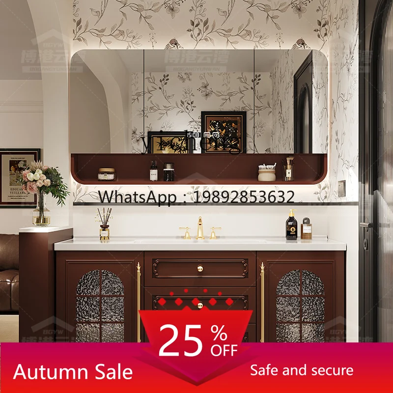 

bathroom cabinet combination ceramic integrated basin washbasin cabinet