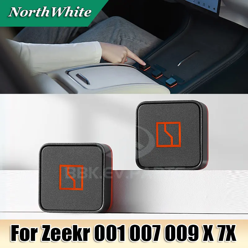 For Zeekr 001 007 009 X 7X 2023 2024 2025 Car Lingdong Tie Bluetooth Connection Device Stickers Decorate Accessories