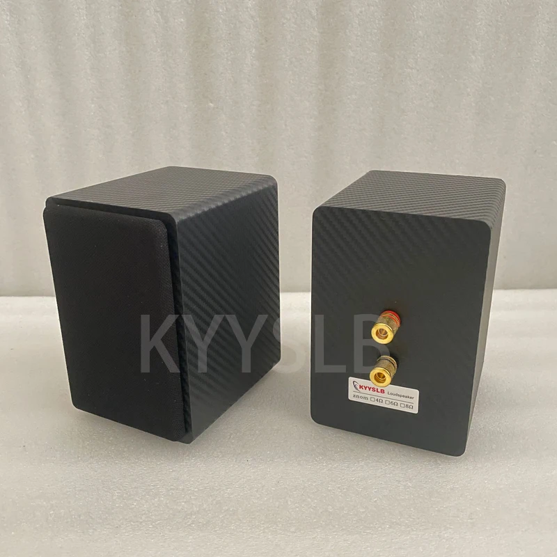 المتكلم قذيفة فارغة صندوق 3 بوصة مربع مكبر للصوت المتكلم لتقوم بها بنفسك الصوت الصغيرة HIFI الصوت خشبية مكبر صوت للسيارة الهيكل البيت 1 قطعة