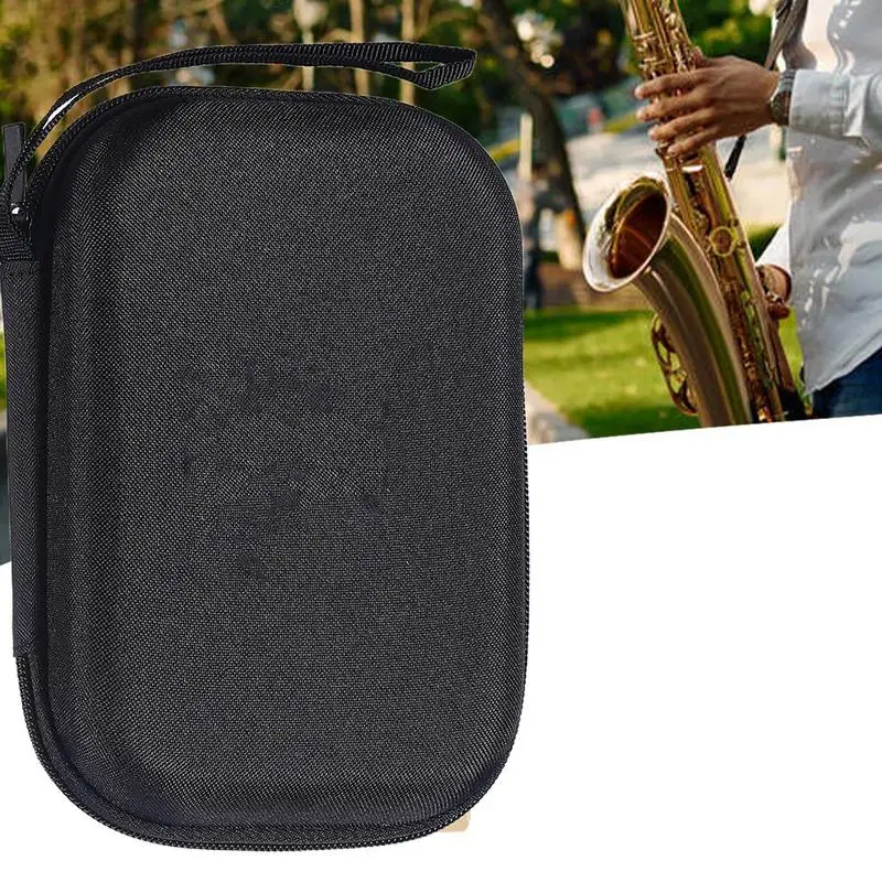 Saxophone Reeds Case 20 Pcs Clarinet Reed Storage Guard Saxophone Reed Case Drop Proof Large Capacity Holder Box Clarinet Reed