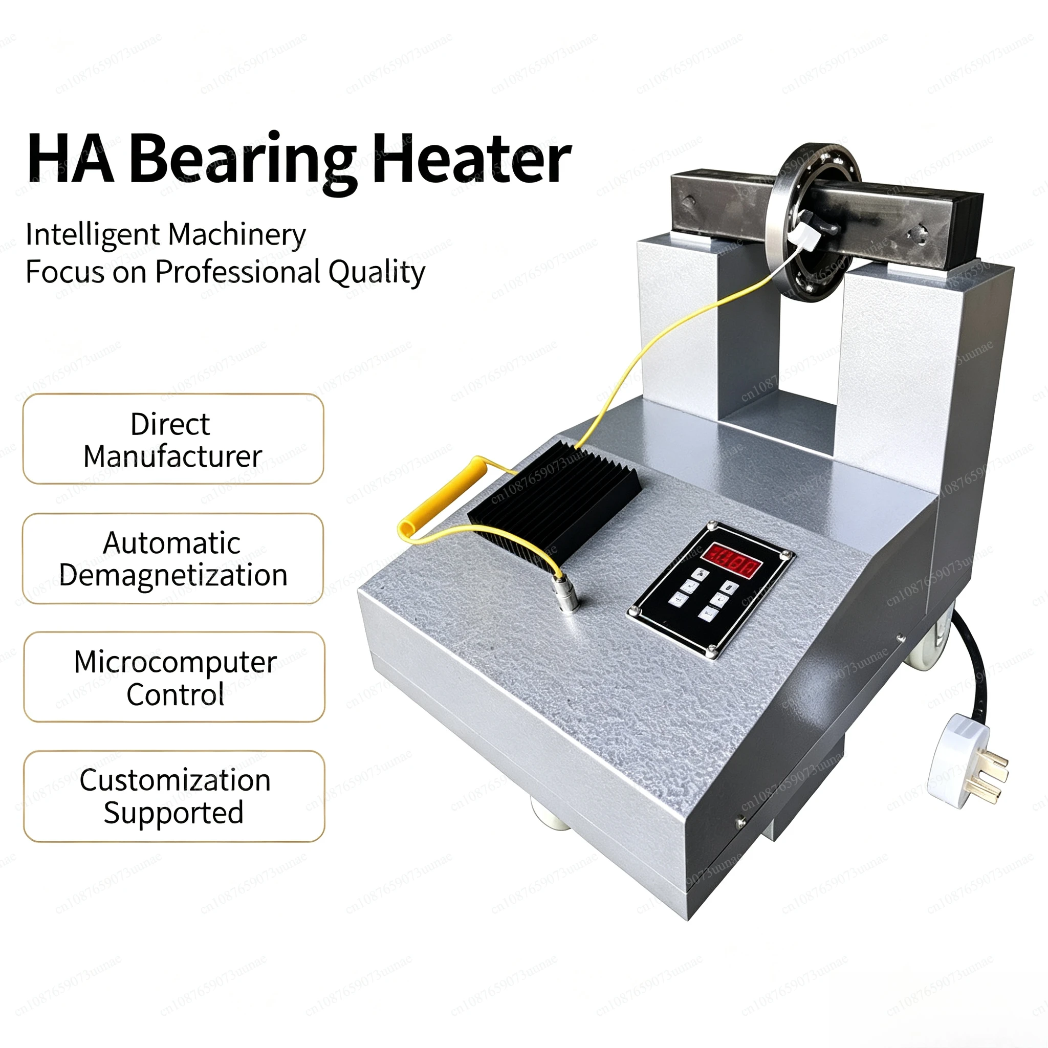 HA‑Type Portable Electromagnetic Induction Bearing Heater, Mobile Industrial Heating Machine for Bearing Installation