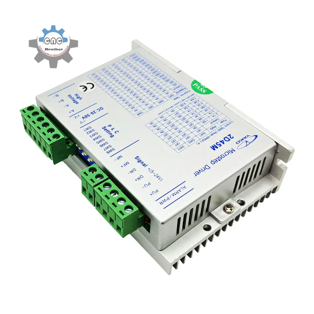 2D45M NEMA 17/23 Two-Phase Stepping Motor Drive TEC Single-Axis Motor Controller YAKO