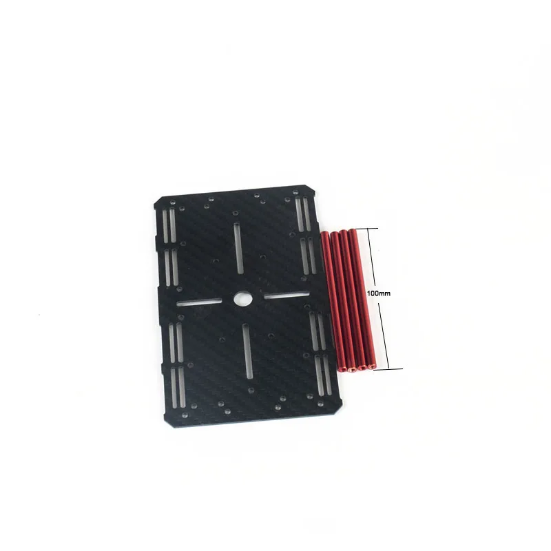 ZD550 ZD680 battery hanging plate full carbon fiber battery compartment battery under hanging plate gimbal ZD550 accessories