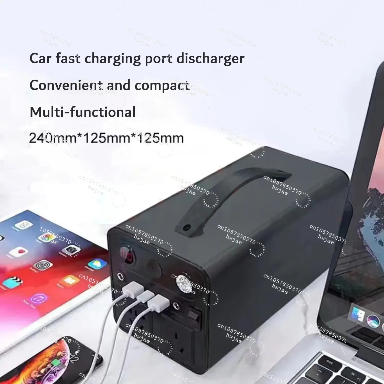 Factory Direct 4KW DC 10/16A Portable Outdoor Electric Car Charging Station With Discharge Facility New