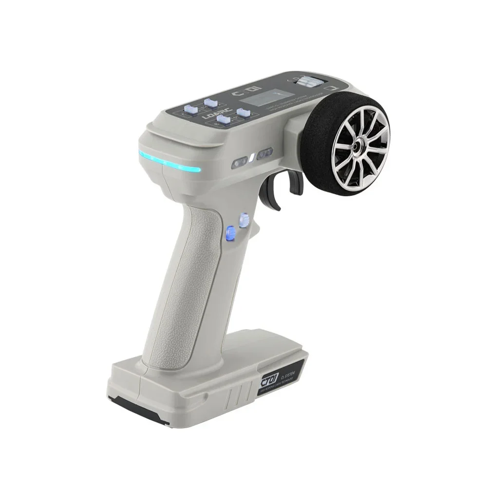 LDARC CT01 2.4 جيجا هرتز 8 قنوات احترافية LDARC CT01 جهاز تحكم عن بعد مع شاشة LCD باللغة الإنجليزية والصينية لقارب سيارة طراز RC