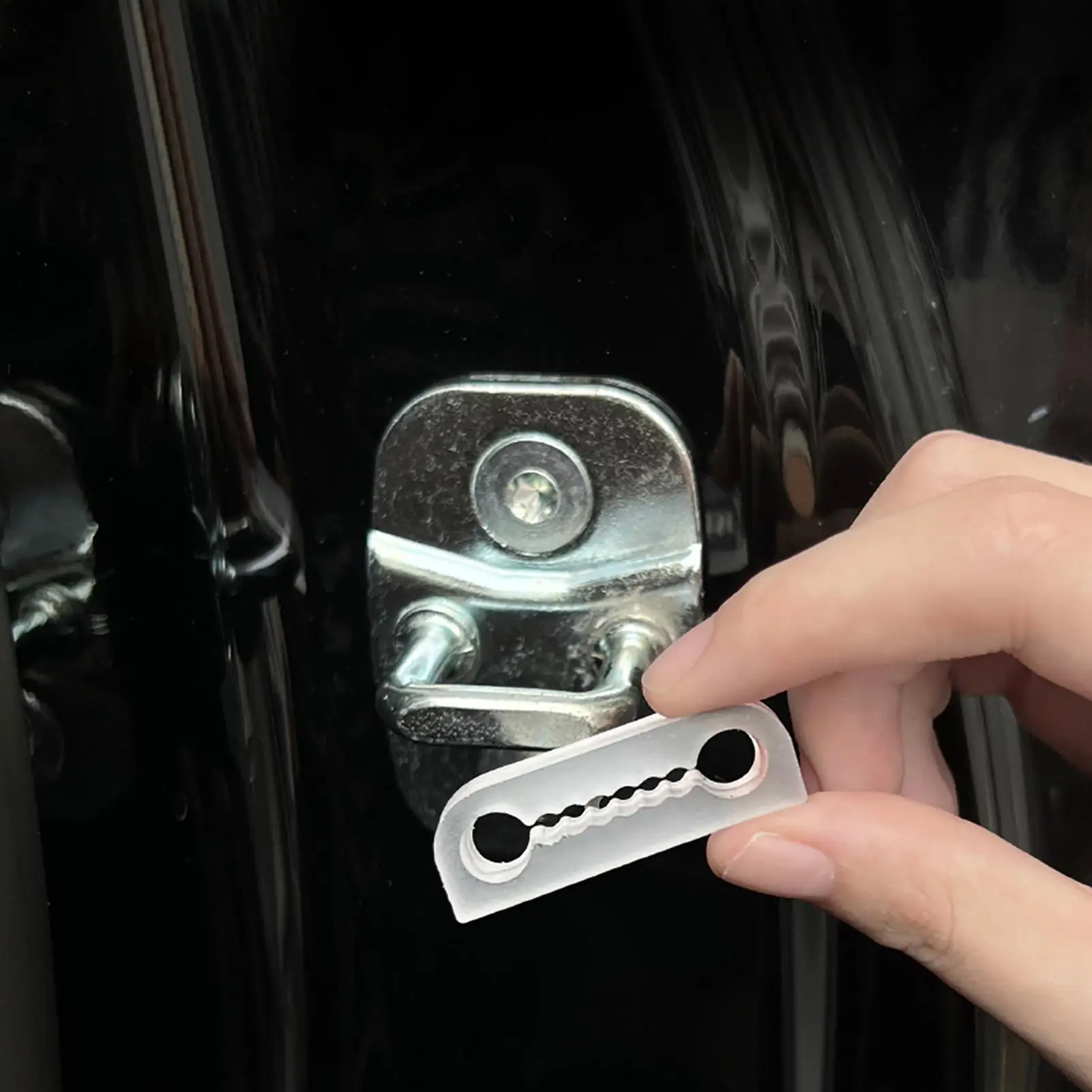 4PCS Car Sound Damper Door Lock Buffer Door Cushion Shock Absorber Pad Car Door Damping Pads for Trailer Automotive SUV RV Sedan