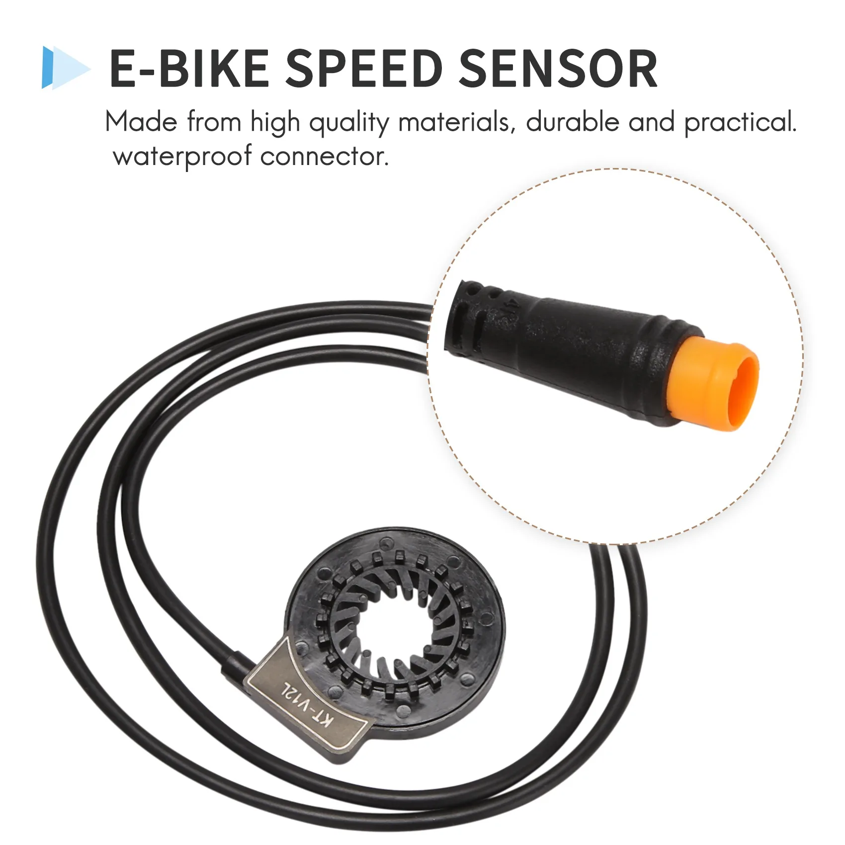 Imagem -05 - Impermeável Conversão Kit Peças para Bicicletas Elétricas Pas Sensor el System Assistant E-bike Kt-v12l