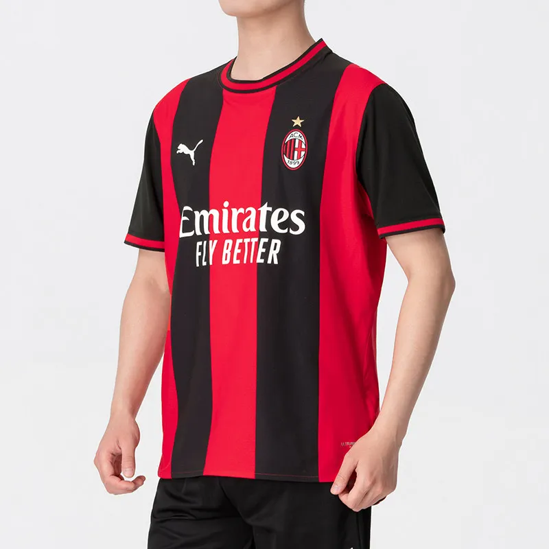 2026 Sport Puma AC Milan Men Home Jersey Ultraweave Drycell Quick Dry Football T Shirt 78412-001