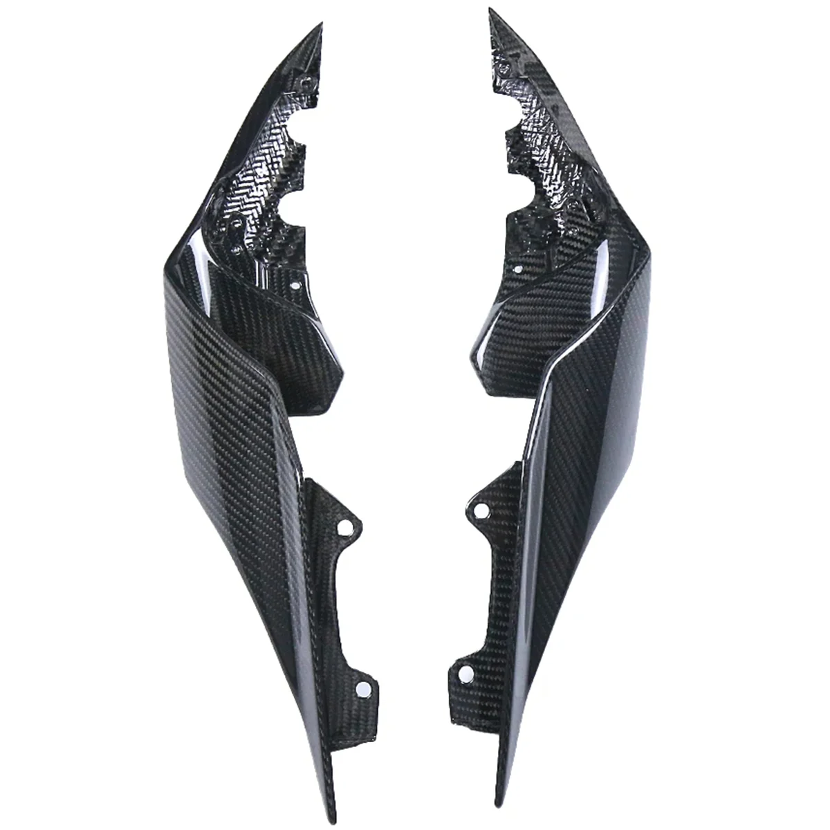 

For YZF R1 R1M 2018 2019 2020 2021 2022 3K 100% Dry Carbon Fiber Motorcycle Rear Tail Seat Side Panels Fairings