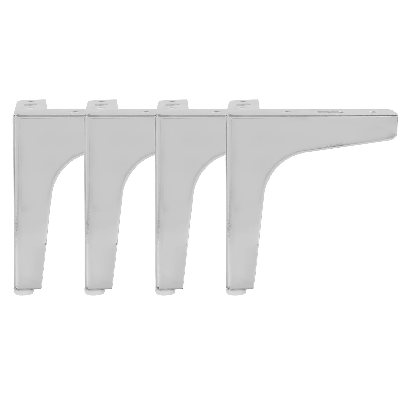 

4Pcs Heavy Duty Iron Furniture Legs Stable for Dressers Coffee Tables Furniture Support Foot Short Table Legs