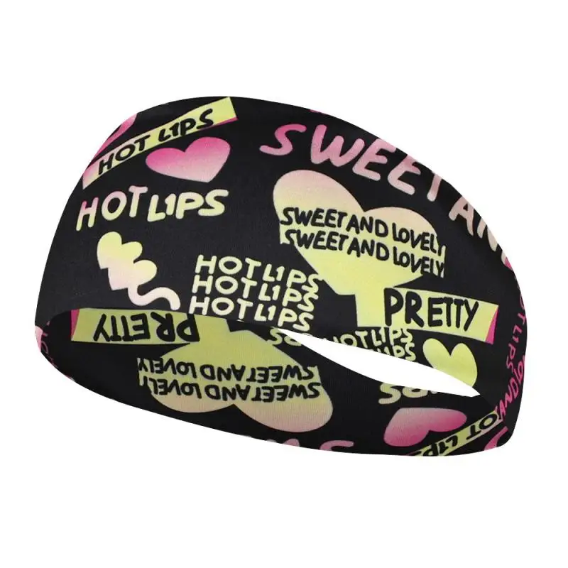 Sports Headband Running Fitness Sweatband Elastic Absorbent Sweat Cycling Jog Tennis Yoga Gym Head Band Hair Bandage Men Women