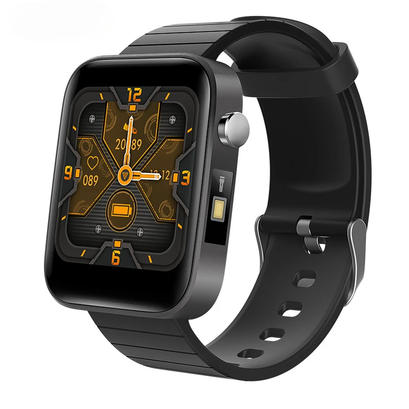 2024 New T68 Smart Watch - Body Temperature Detection. IP67 Waterproof. Weather Display. Bluetooth Enabled. Sports Pedometer