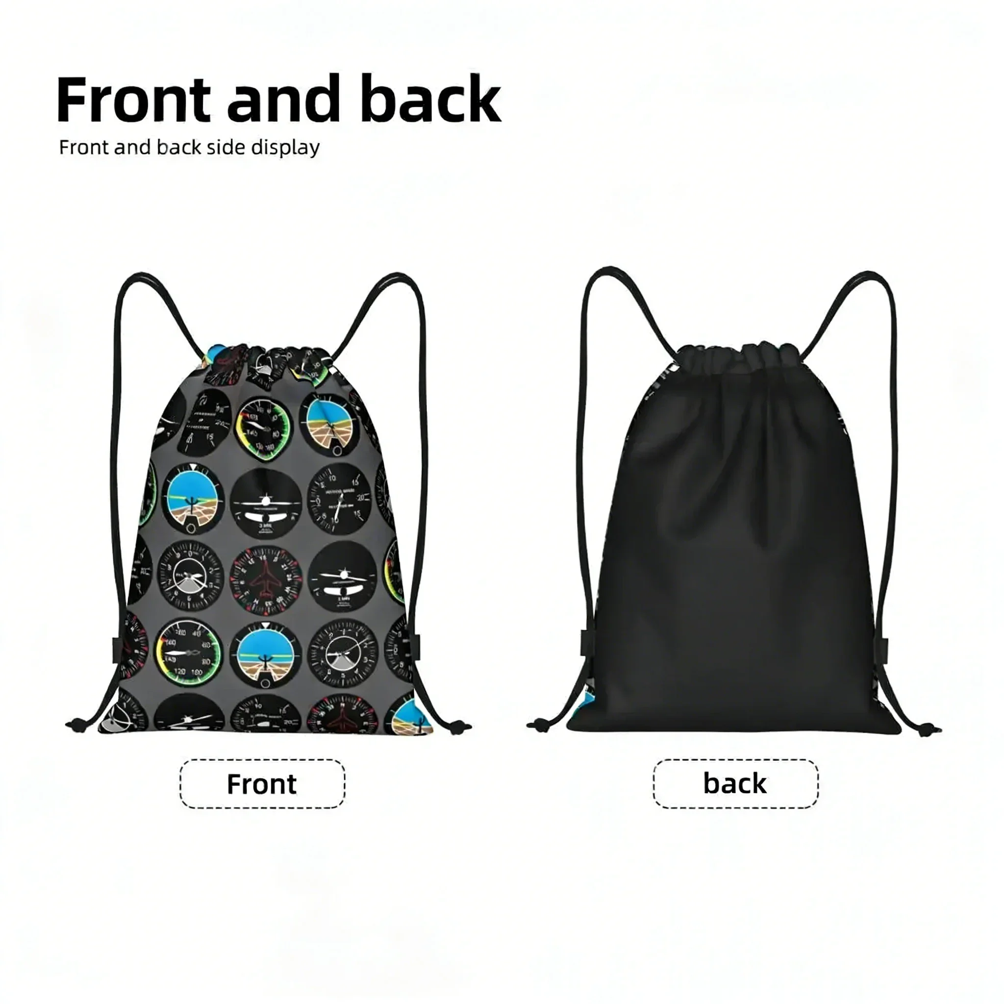 Foldable Airplane Storage Backpack, Flight Instruments, Nearby, Outdoors, Gym, Airplane, Pilot, Happator, Shopping view 3