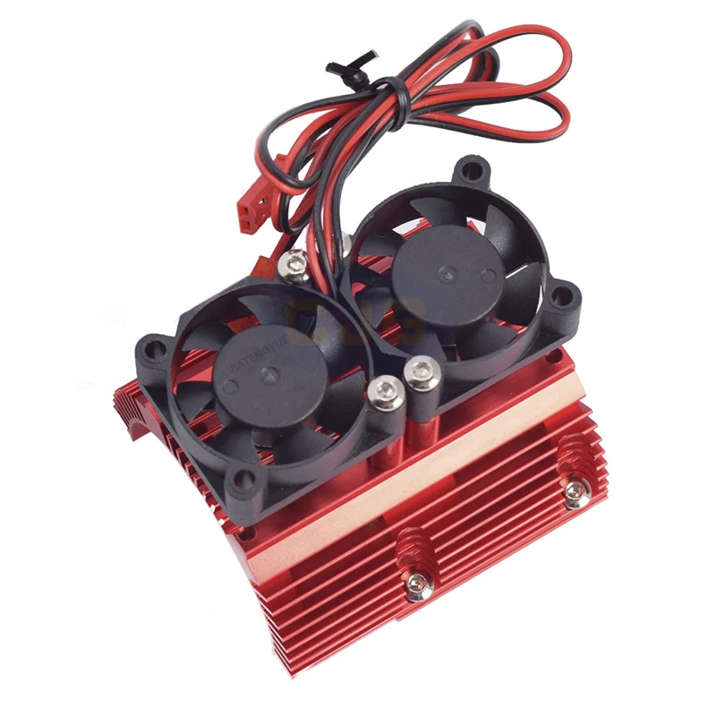1:10 Traxxas SUMMIT E-REVO Dual Fan Motor Kühler 41-43MM Motor Kühlkörper Verbesserte Teile