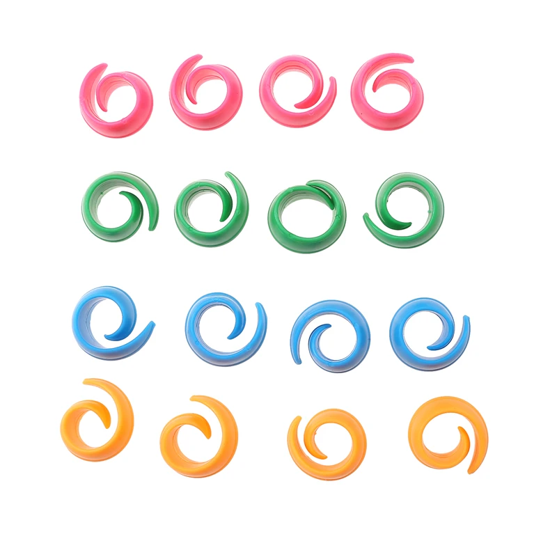 16/32PCS Silicone Thread Spool Ring Colorful Spool Clamps Holder Bobbin Savers Thread Spool Huggers DIY Handicraft Sewing Tools