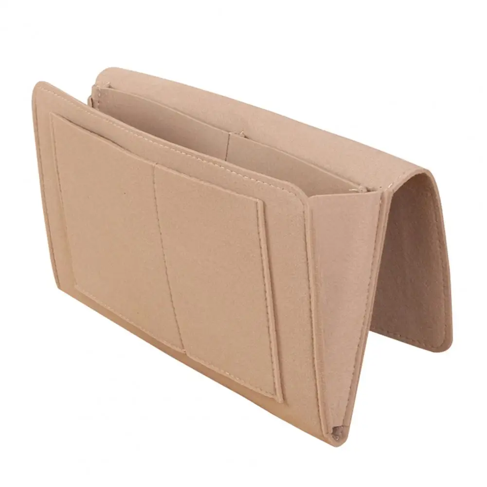 Storage Holder Space-saving Storage Pouch Eco-friendly Convenient  Useful Couch Side Hanging Storage Pouch