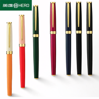 Hero Brand Pen P108 Colorful 0.5mm Iridium Gold Nib Student-Specific Writing Practice High-Value Kidsren's Pen School Supplies