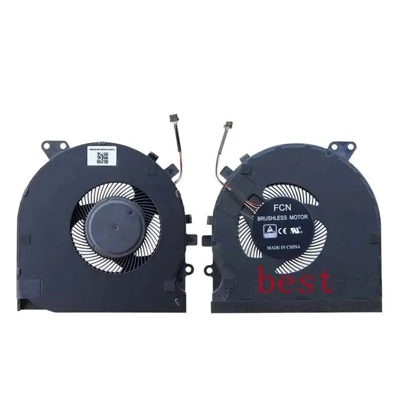 WE. New Original Laptop CPU GPU Cooling Fan For RAZER Blade 15 RZ09-0270 RZ09-0300 RZ09-0328 Fan D FS 501105 PR0T DDS5K 12114262