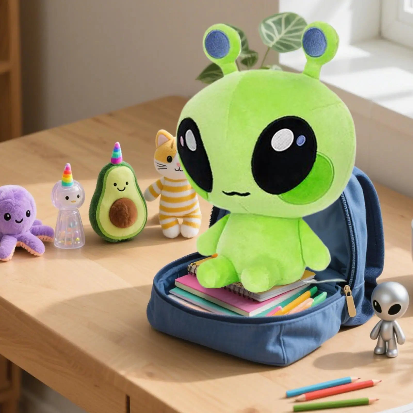 

20 см чужой мягкие плюшевые игрушки милый мягкий корпус фигурка статуя модель коллекция украшение комнаты стол детские игрушки рождественские подарки