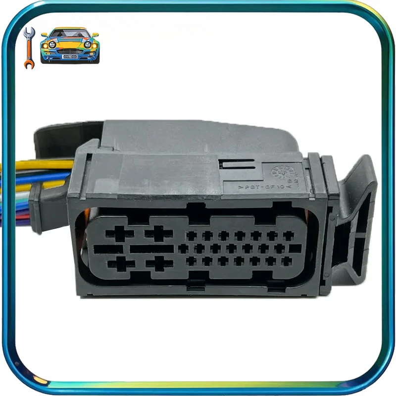 25 Pin DQ200 0AM Car Gearbox Plug Wiring Harness Auto Connector 1H0973327A For VW Beetle Caddy Golf DSG 7 Speed