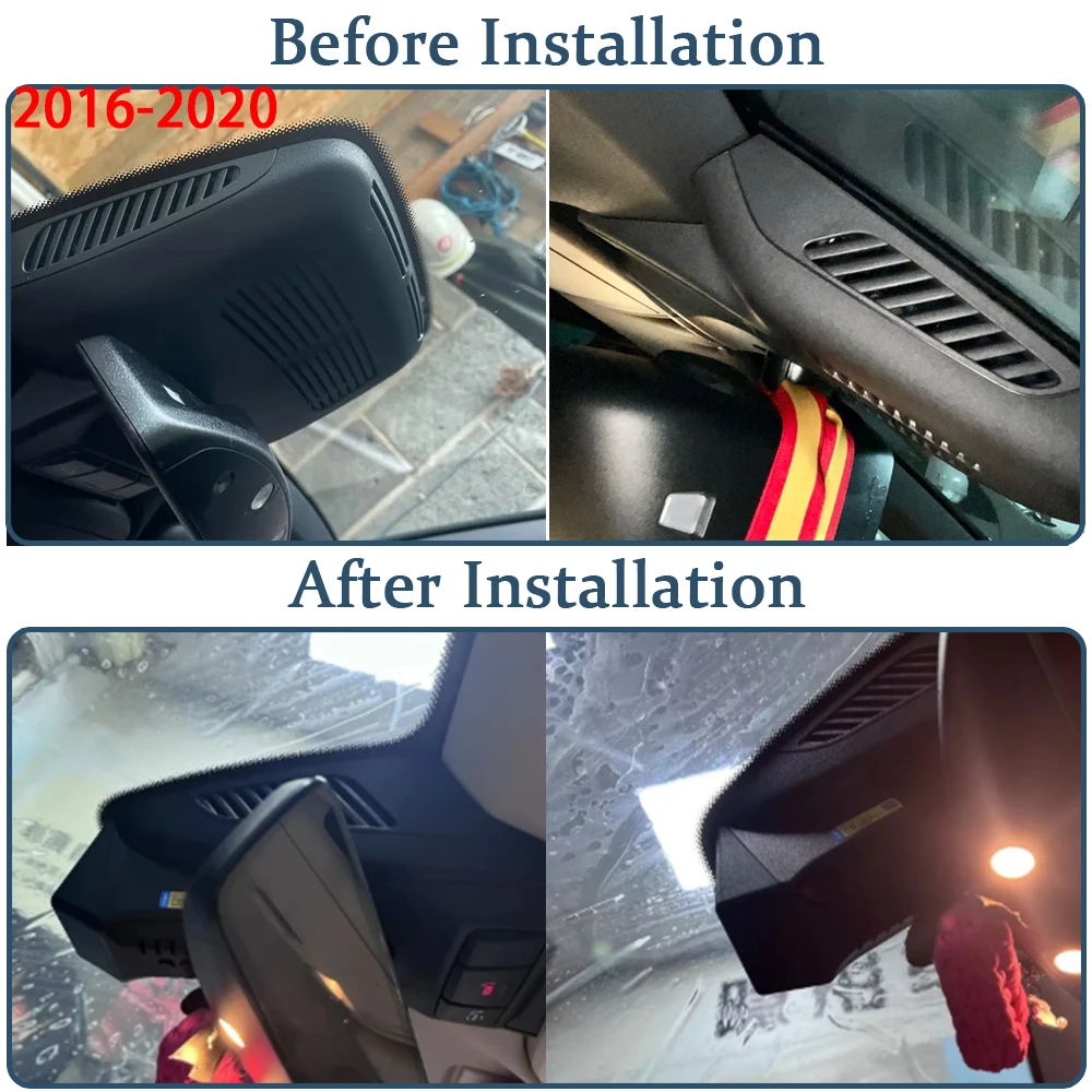 4K UHD Dash Cam For Mercedes Benz E Class A238 Cabriolet Convertible 2016-2023 Plug And Play WiFi DVR Car Camera Video Recorder