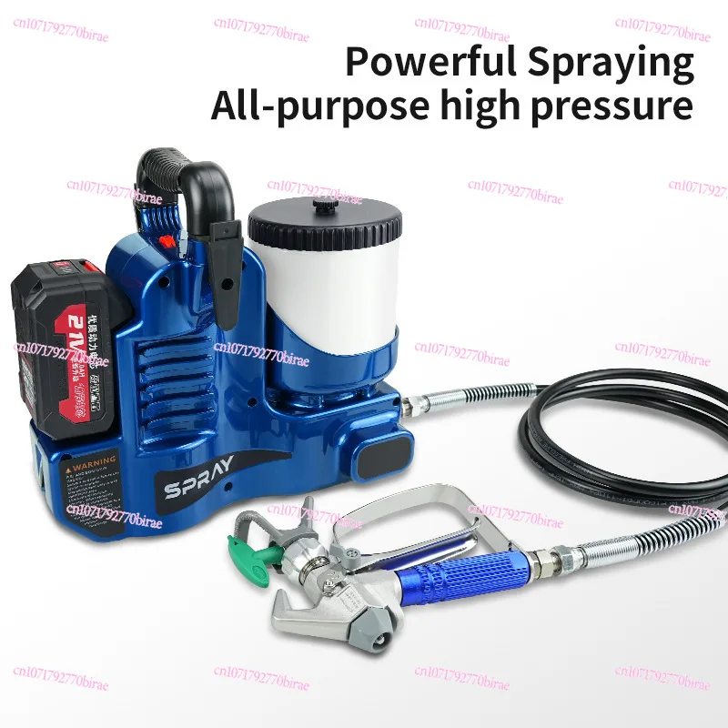 High Voltage Airless Electric Painting Lithium Battery Charging Small Backpack Sprayer - Image 4