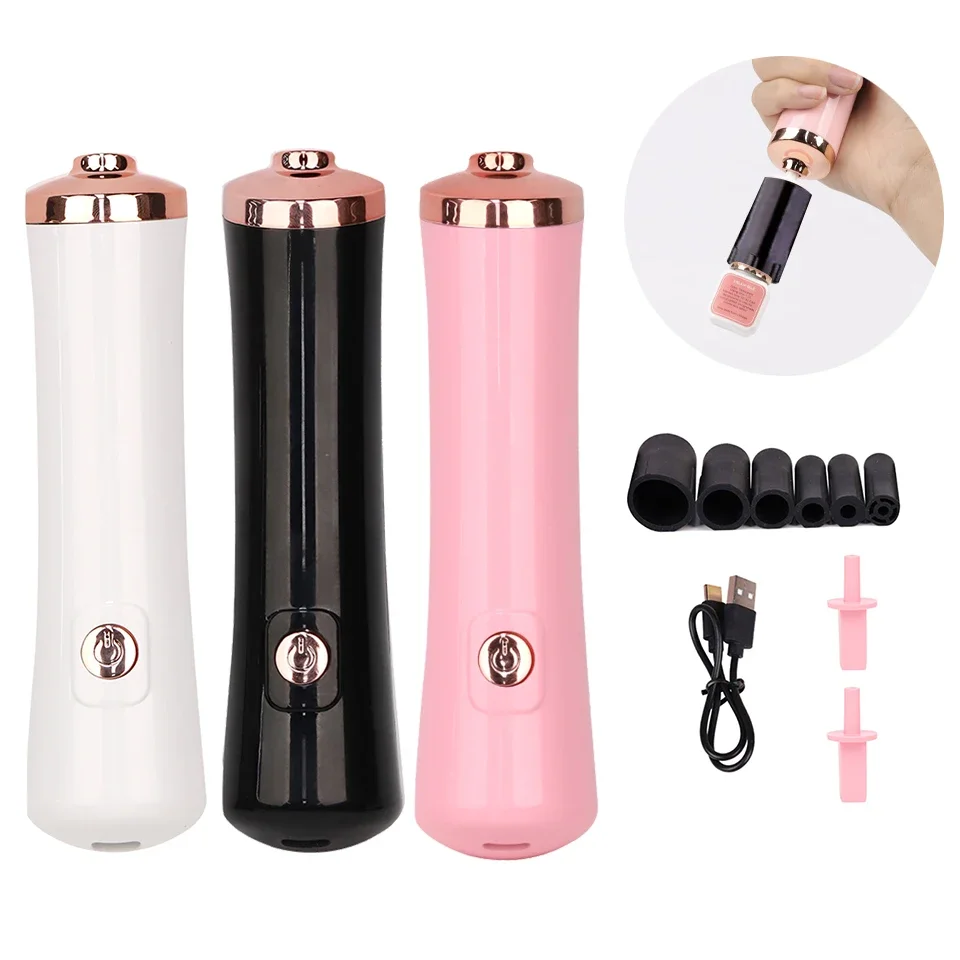 Portable Eyelash Glue Shaker USB Electric Wake-up Device for Nail Polish Tattoo Ink Pigment Liquid Shaking Machine Eyelash Tools