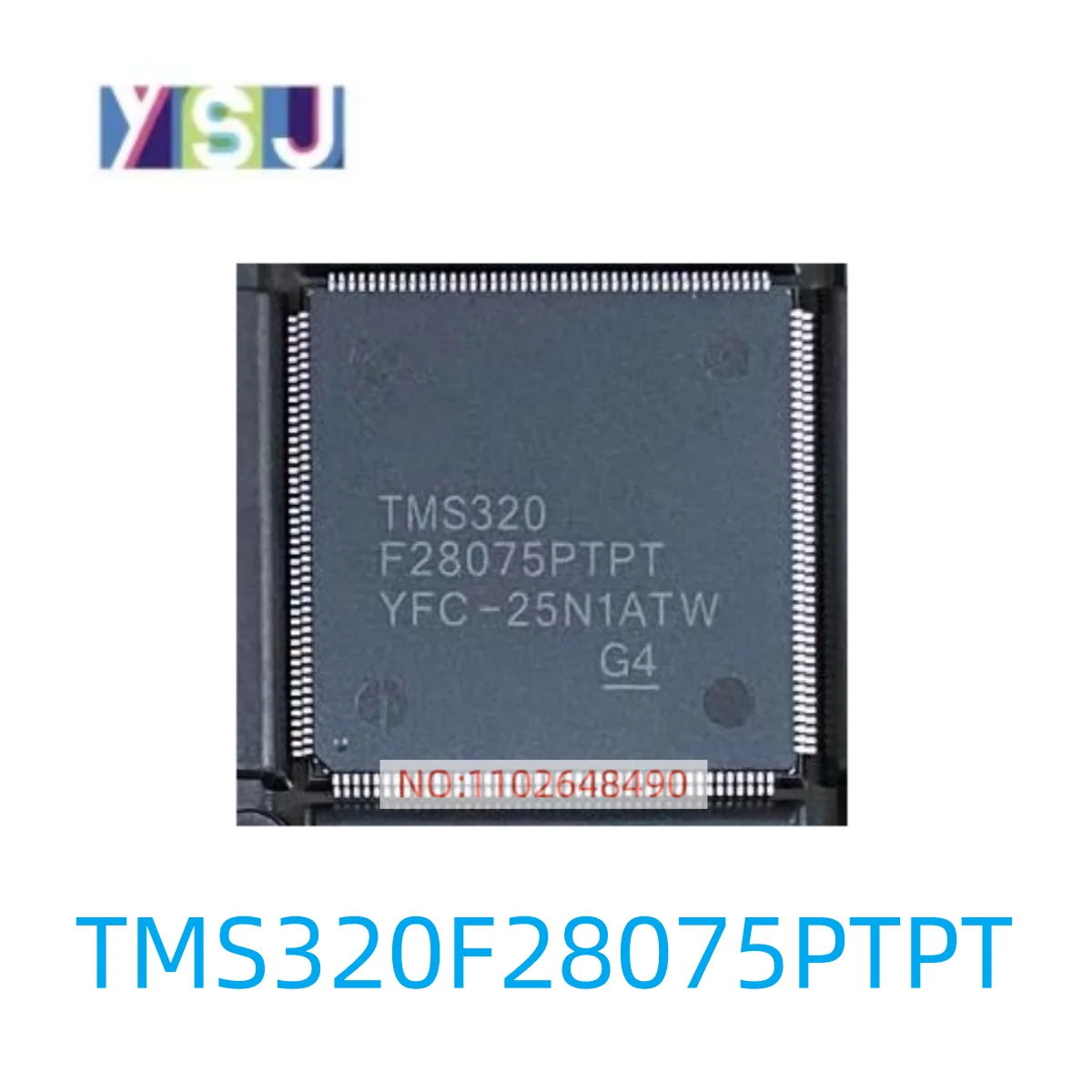 TMS320F28075PTPT IC CANbus EBI/EMI I²C New  EncapsulationLQFP176