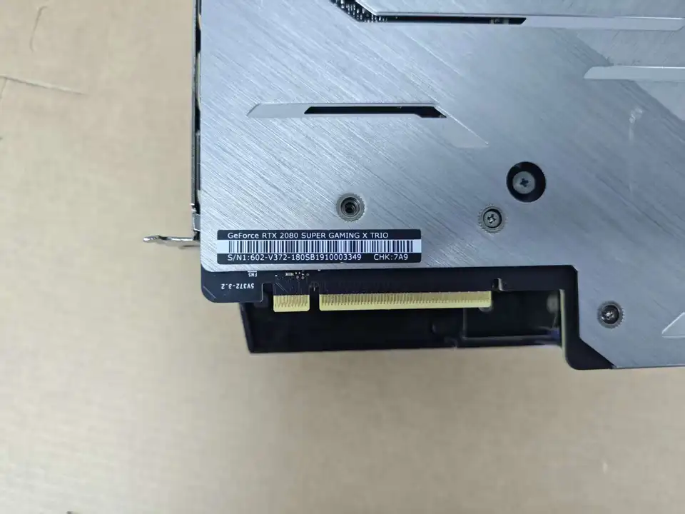 RTX 2080 SUPER 8GB graphics card MSI RTX2080 SUPER GAMING X TRIO