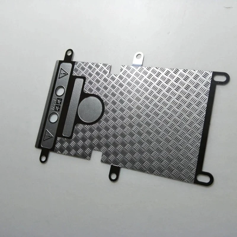 Metalen Achter Skid Plate Zilverachtig Geruit Board voor 1/14 Tamiya RC Truck Auto ACTROS 3363 1851 AROCS 3348 56348 56352 56335 Diy