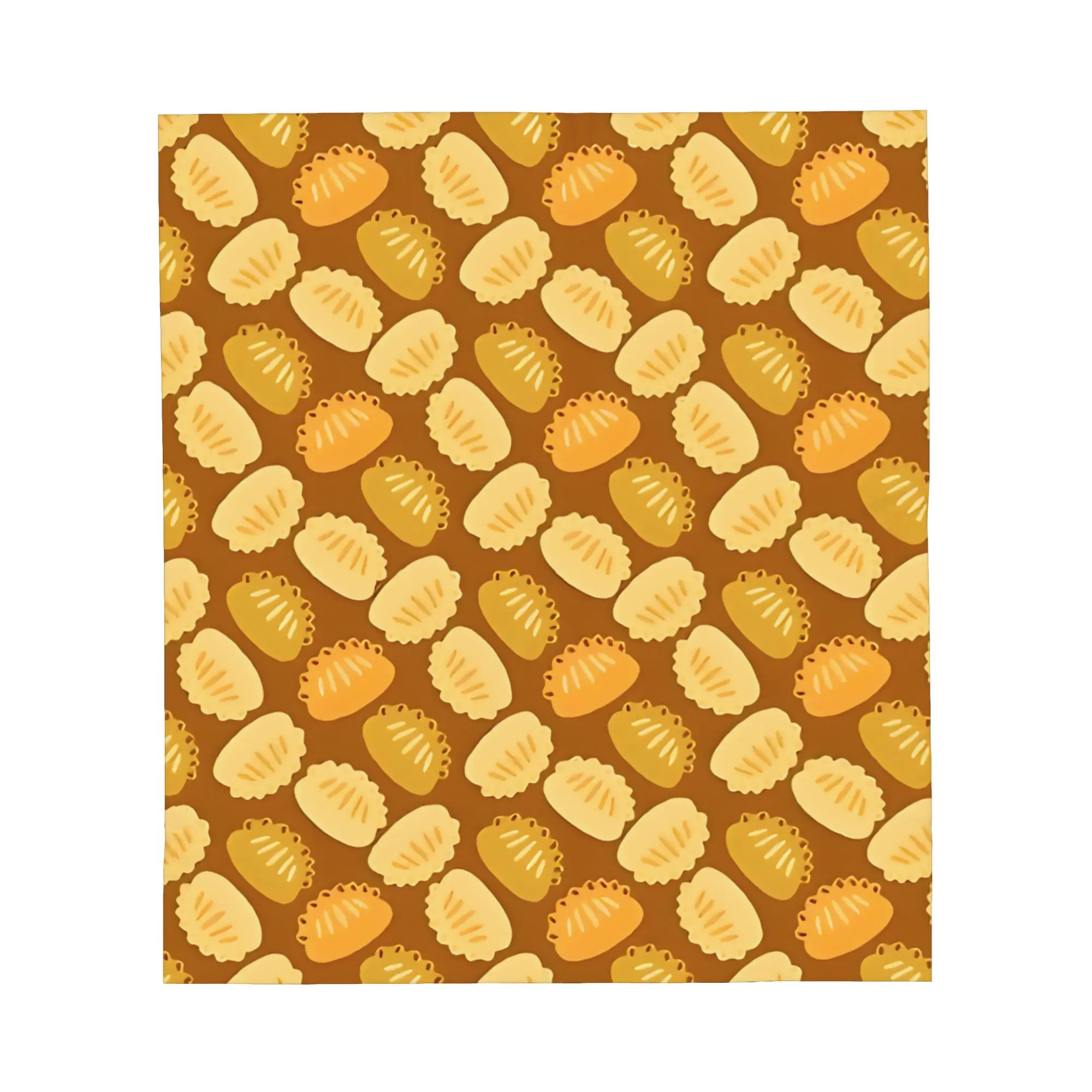 1PC Dumpling Pattern Blanket Throw Super Cosy Plush Living Room Sofa