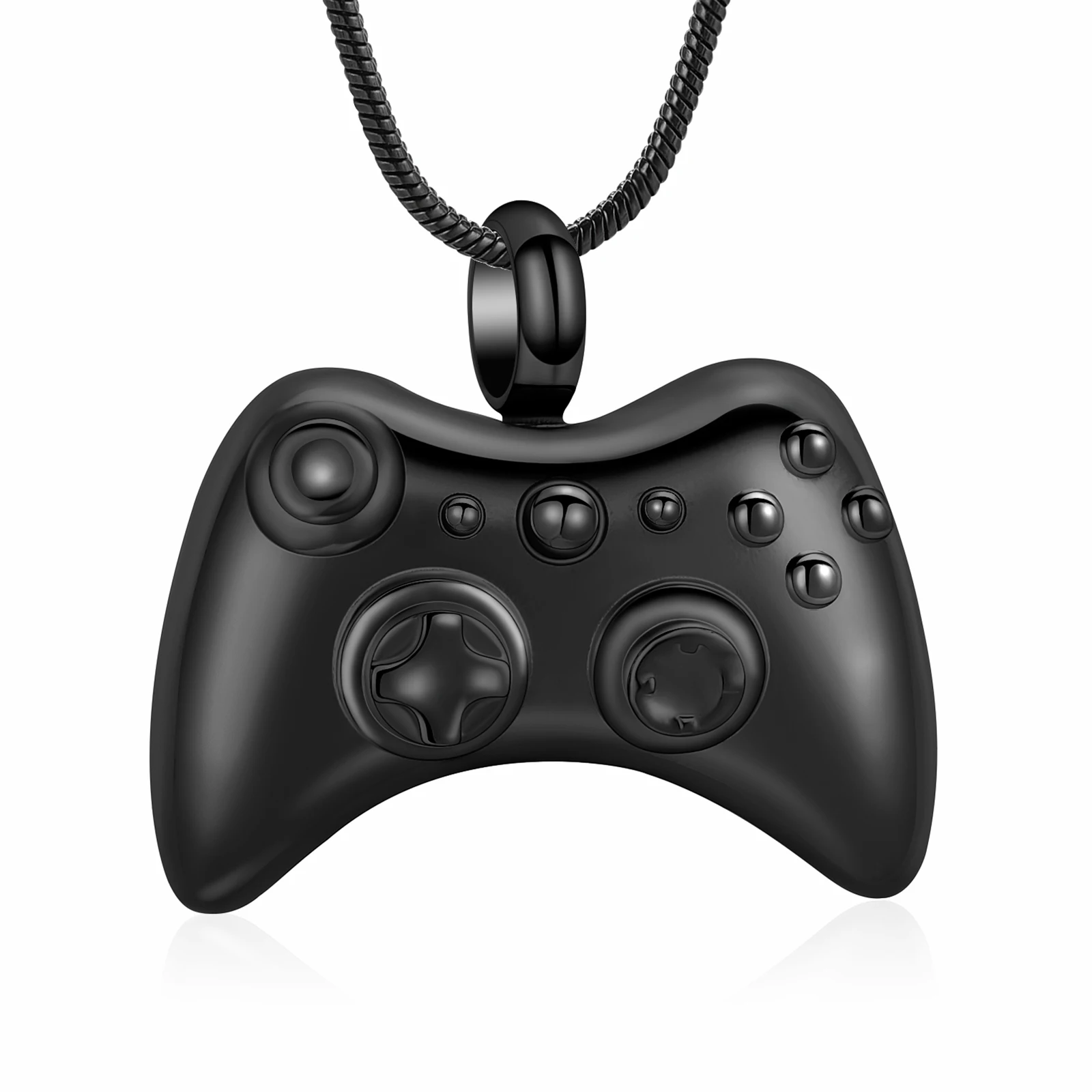 Cremation Jewelry for Ashes Pendant Game Controller Urn Necklace Ashes Holder GamePad Keepsake Necklace for Men for Boy