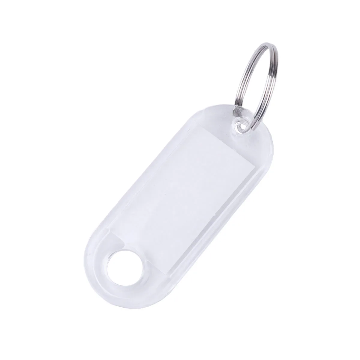 30 pz portachiavi in plastica ID Tag nome etichetta lingua numero contrassegno classificazione Tag portachiavi Hotel bagaglio ID nome etichette Tag