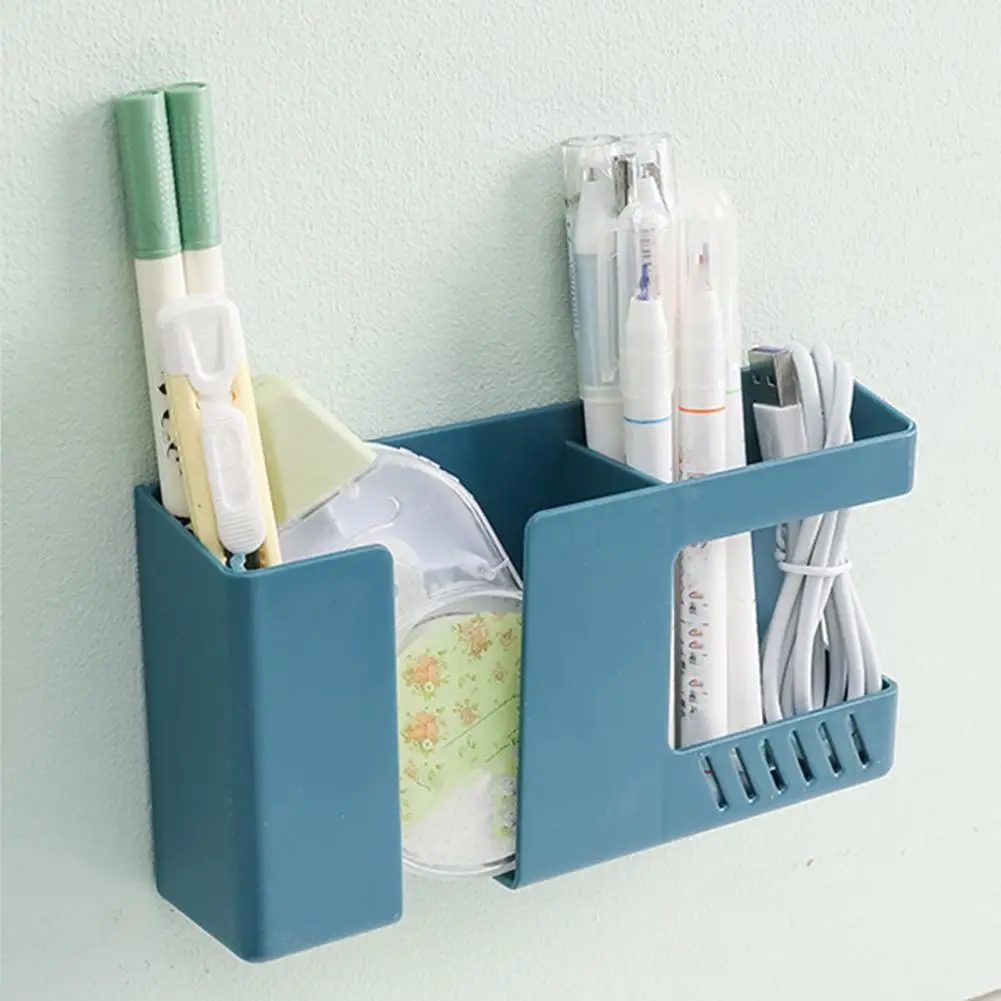 Keep Tidy Portable Cellphone Remote Control Storage Box for Bathroom