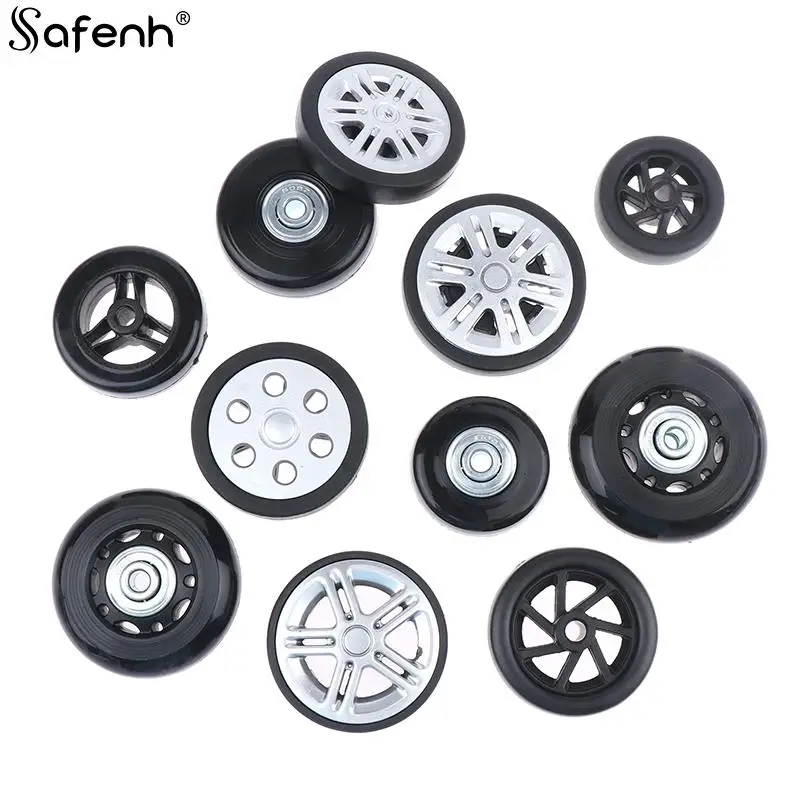 Luggage Wheel Replacement Suitcase For Wheel Trolley Rolling Durable Silent Belt Repair Tools Travel Accessories