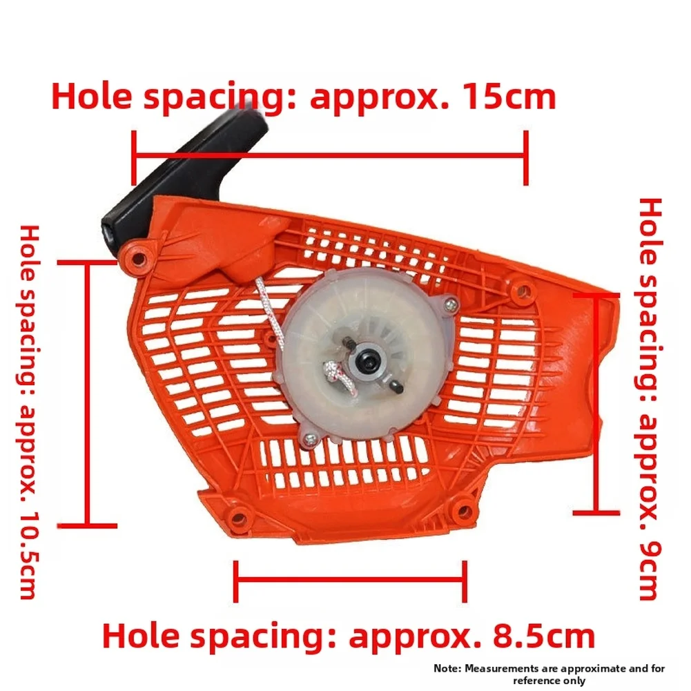 1pc Chainsaw Starter Assembly Pull Plate Replacement For H555 556 Chainsaw Garden Machinery Garden Power Tool Accessories