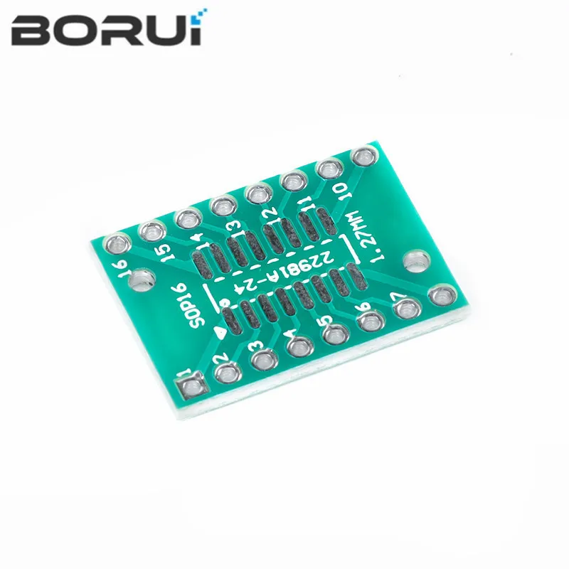 10PCS TSSOP16 SSOP16 SOP-16 SOP16 zu DIP16 Transfer Board DIP Pin Board Pitch Adapter PCB