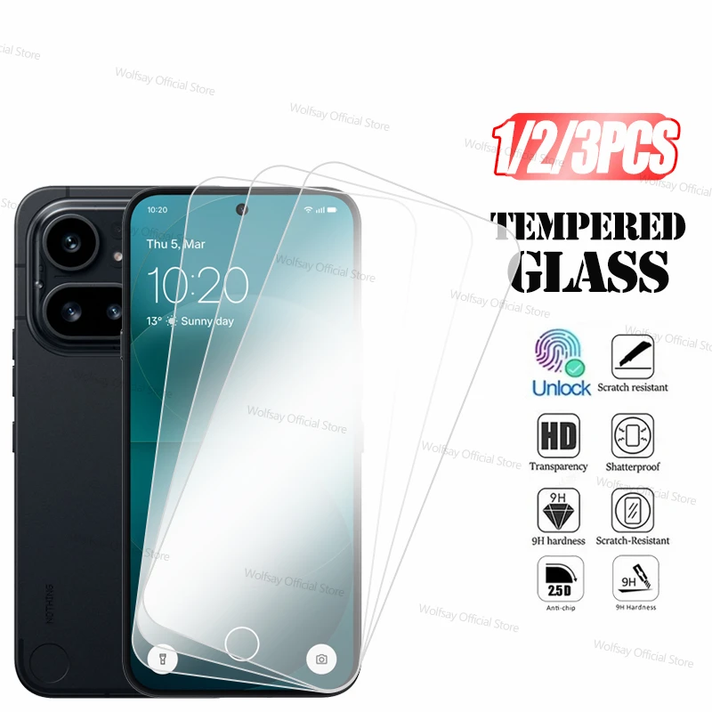 1/2/3PCS Tempered G…