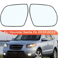Lente de cristal para espejo retrovisor de coche, espejo de puerta con calefacción 87621-3J000 87611-3J000 para Hyundai Santa Fe 2010-2012