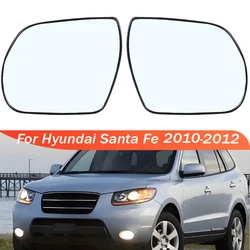 Car Rearview Mirror Glass Lens For Hyundai Santa Fe 2010-2012 Door Mirror With Heating 87621-3J000 87611-3J000